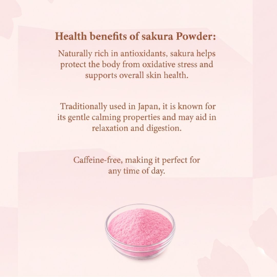 SADŌ Sakura Powder & First Harvest Matcha Combo