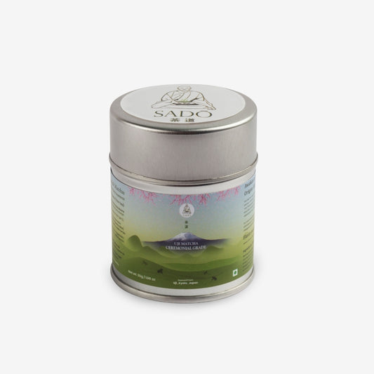 SADŌ Uji first harvest Matcha - 30g (Tin)