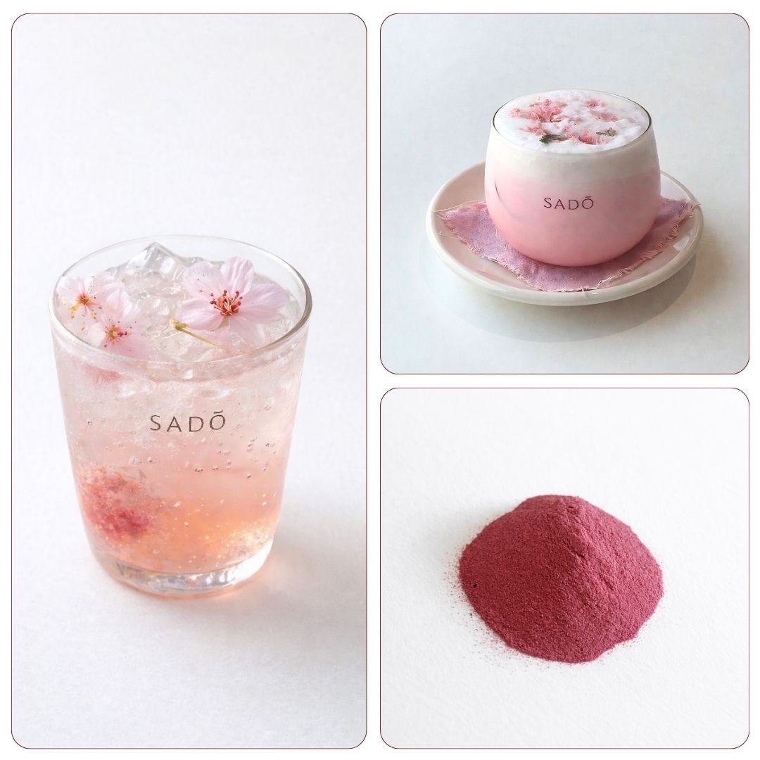 SADŌ Sakura Powder & First Harvest Matcha Combo