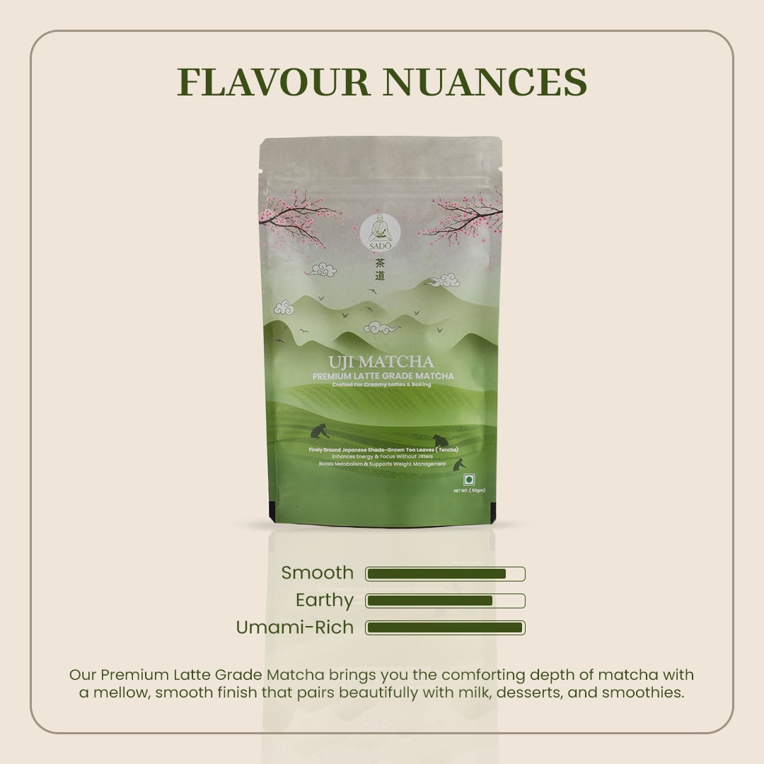 SADŌ Premium Latte grade (Shizouka) - 50g Pouch