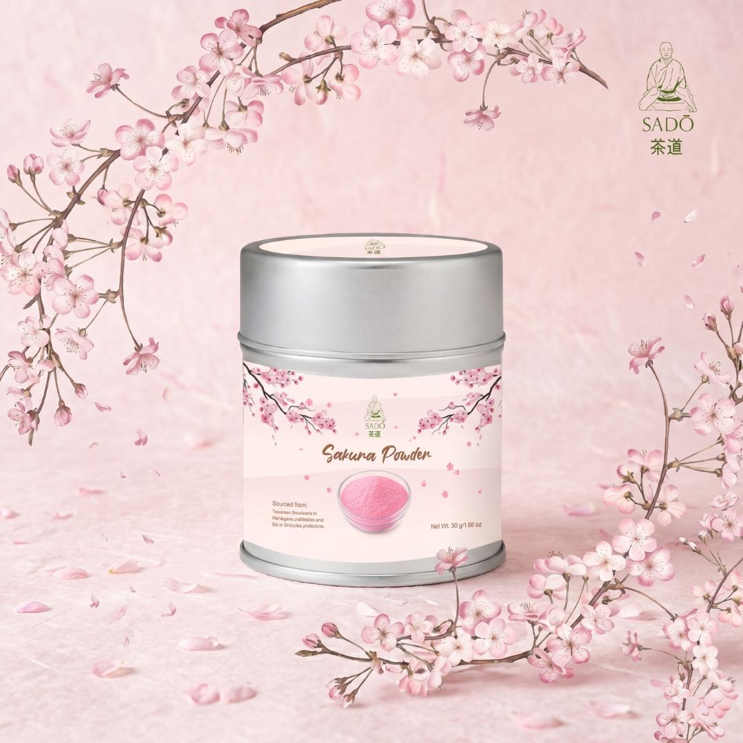 SADŌ Sakura Powder & First Harvest Matcha Combo